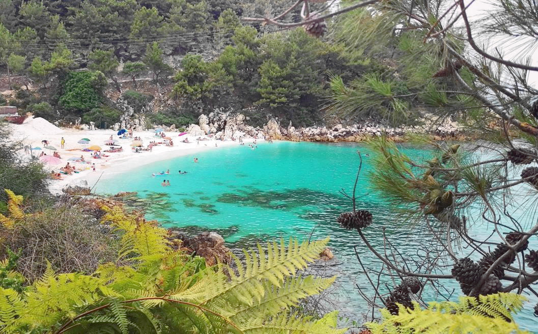  Mermerna plaža Saliara Tasos 